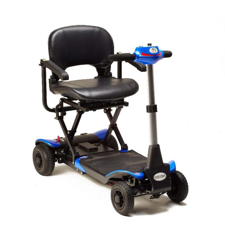 Enzo folding mobility scooter by Teyder for hire in Valencia