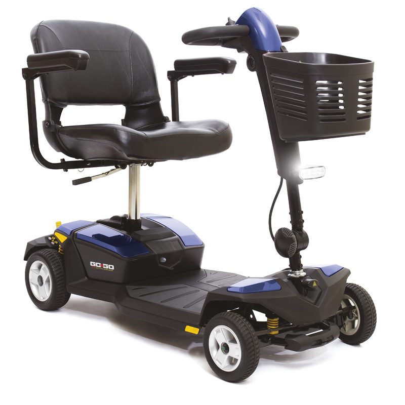 Scooter desmontable GoGo LX 4 ruedas de Ayudas Dinámicas en alquiler en Valencia