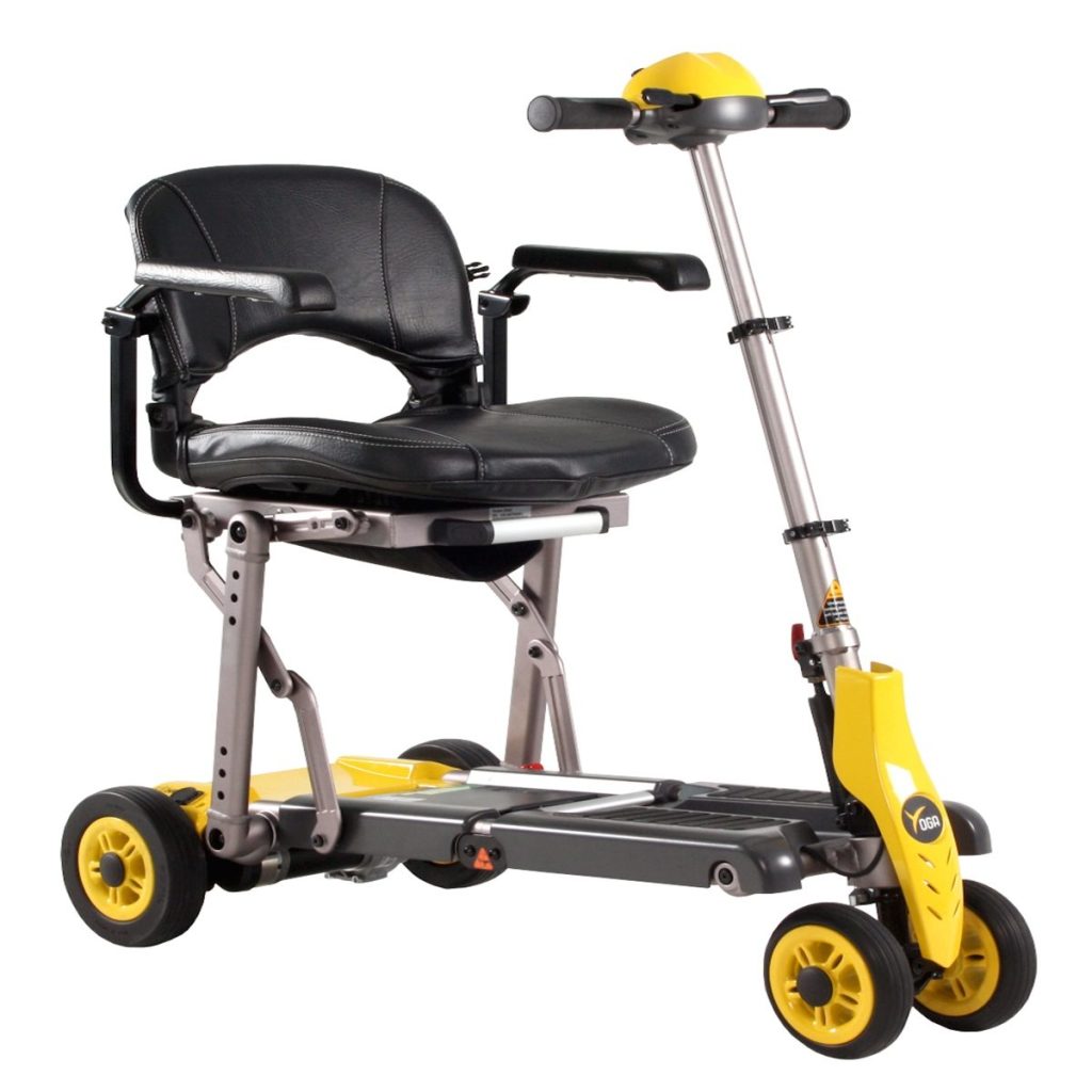 Scooter plegable New Yoga de Teyder en alquiler en Valencia