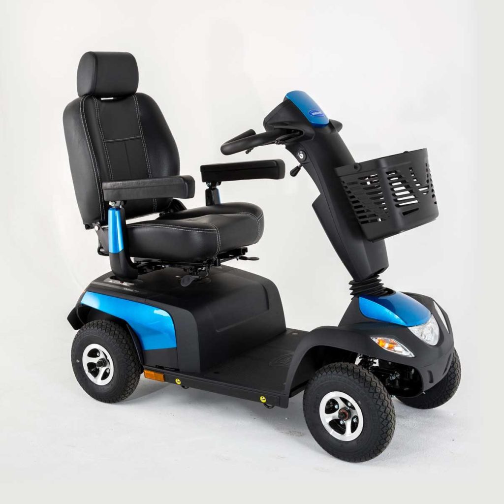 Scooter eléctrico grande Orion Metro de Invacare en alquiler en Valencia