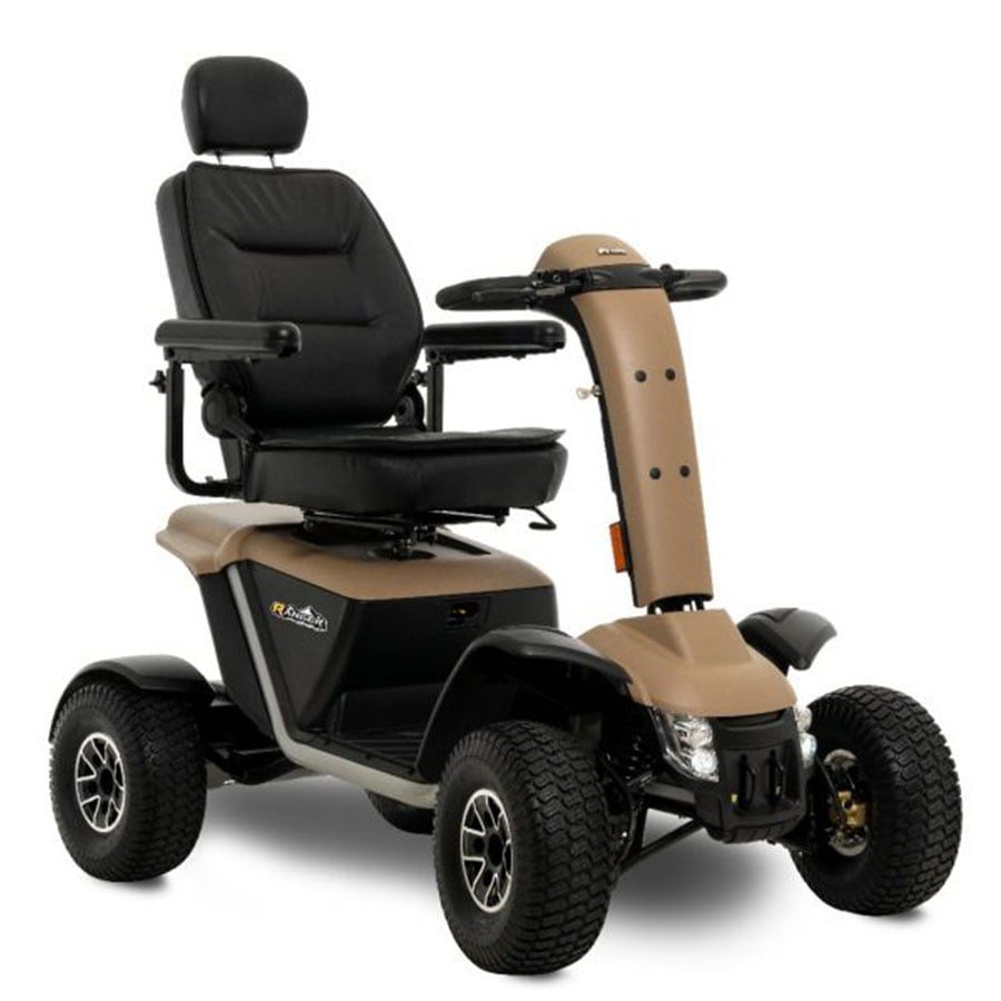 Scooter eléctrico grande Ranger de Pride en alquiler en Valencia