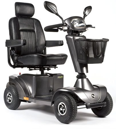 Scooter eléctrico grande Sterling 425 de Sunrise Medical en alquiler en Valencia